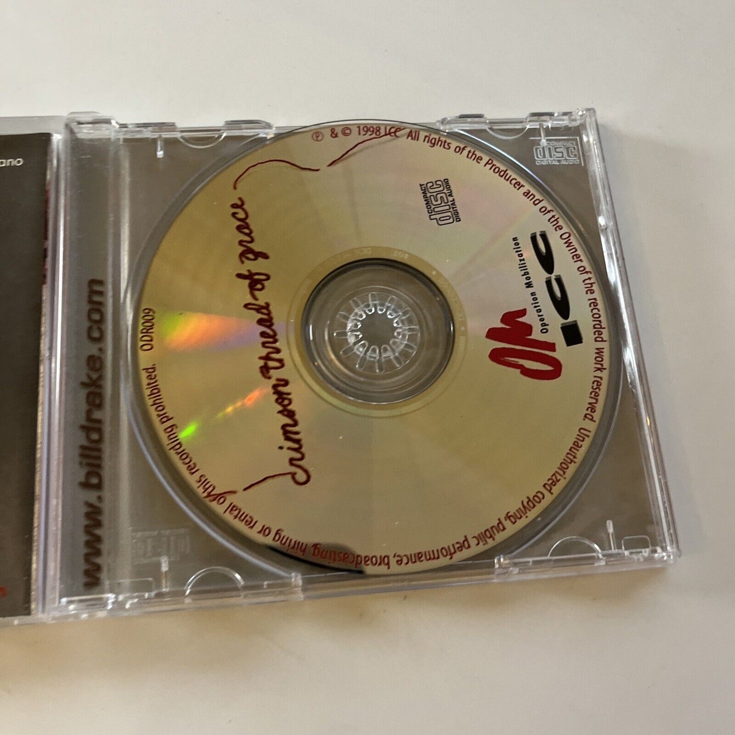 Bill Drake - Crimson Thread Of Grace (CD, 2000)