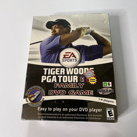 Tiger Woods PGA Tour 07 Family DVD Game, 2007 Region 2 *New Sealed*