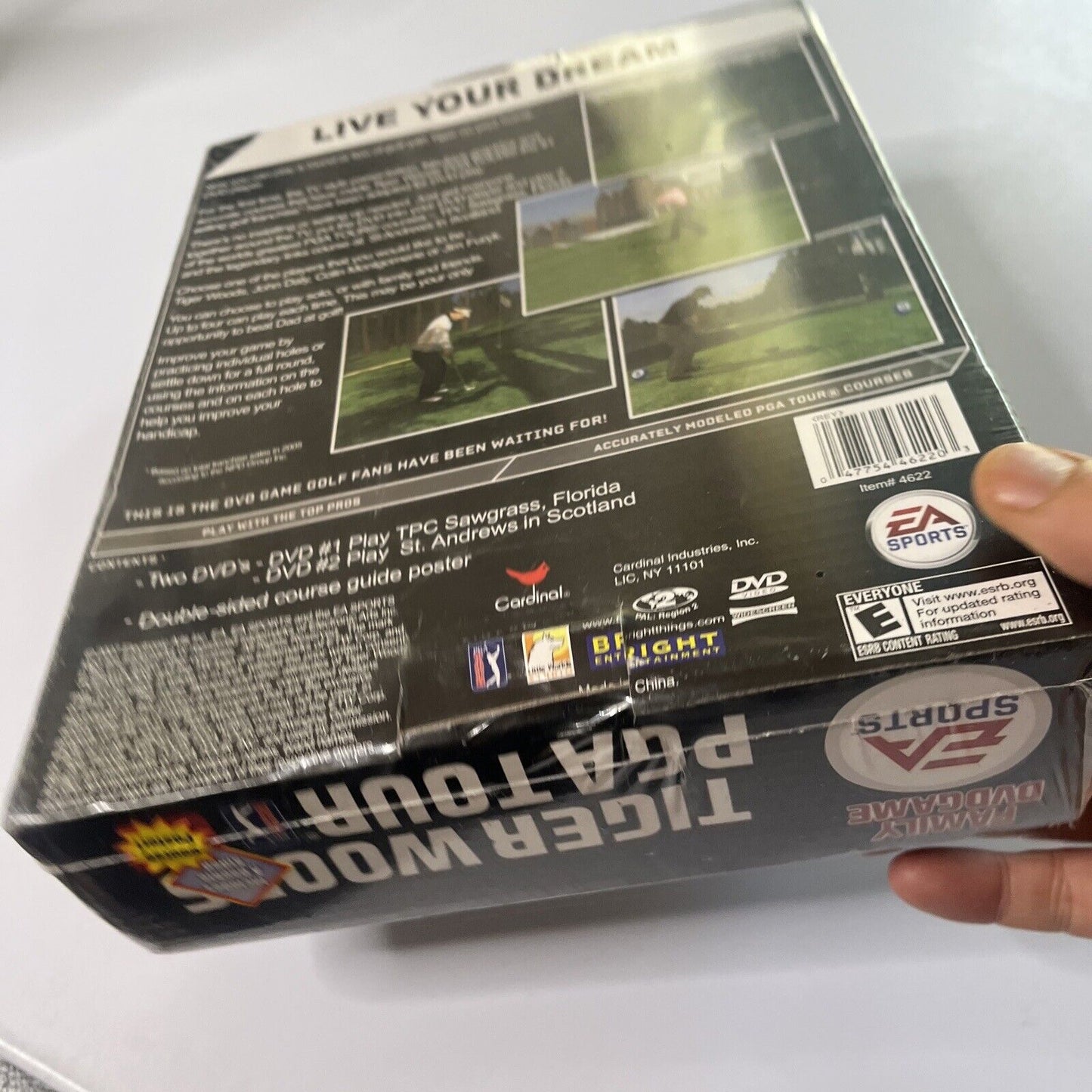 Tiger Woods PGA Tour 07 Family DVD Game, 2007 Region 2 *New Sealed*