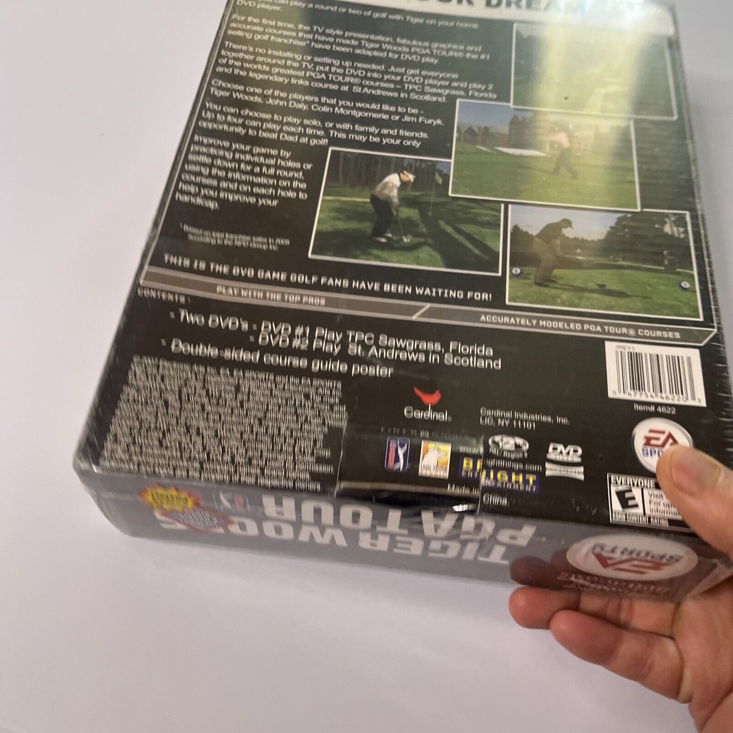 Tiger Woods PGA Tour 07 Family DVD Game, 2007 Region 2 *New Sealed*