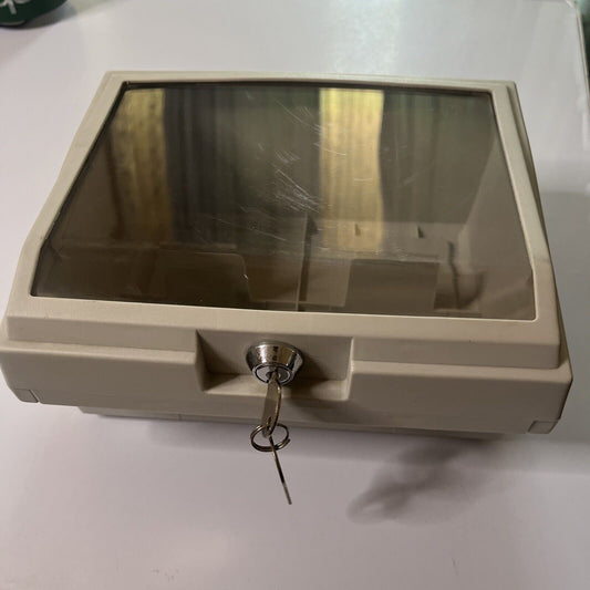 Verbatim 3.5" Disc Storage Box With Key & Lock