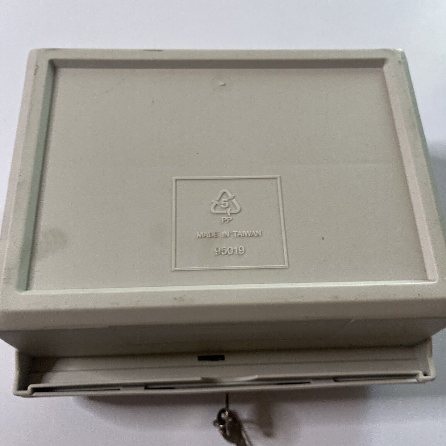 Verbatim 3.5" Disc Storage Box With Key & Lock
