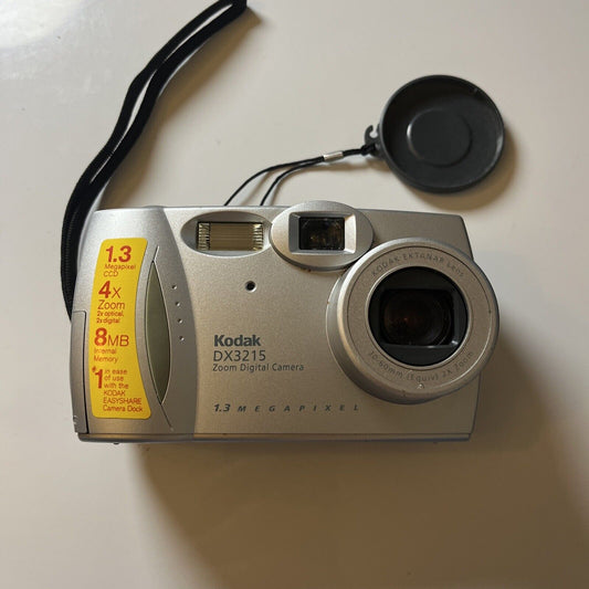 Kodak DX3215 Zoom Digital Camera 1.3MP *Doesn't Turn On - Not Working*