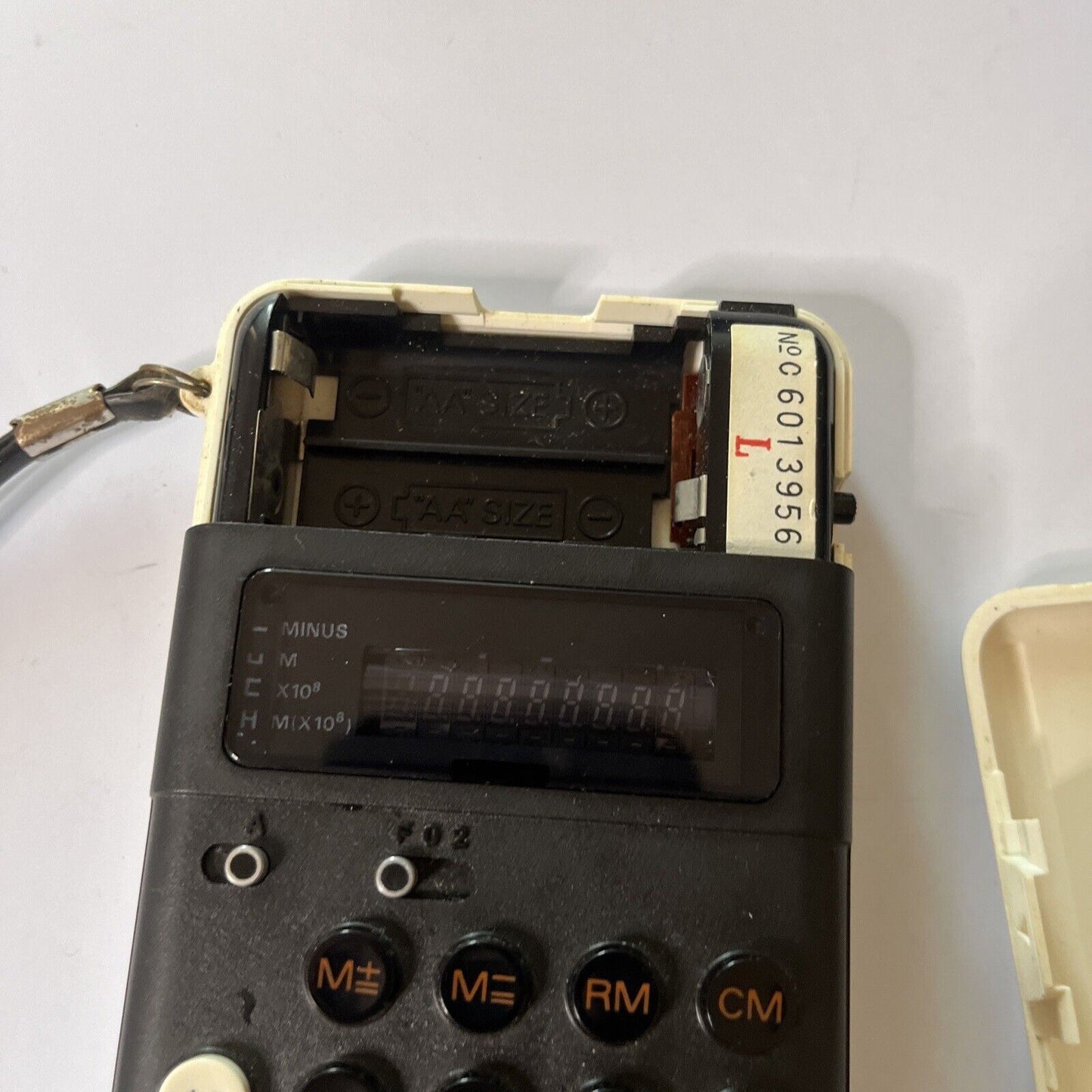 Vintage General Electric Genius 70 Calculator with Case and Manual