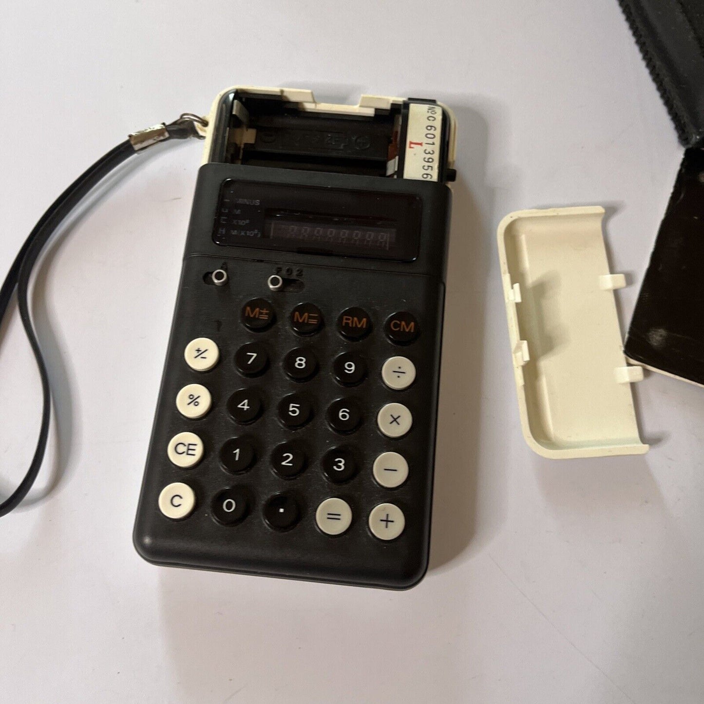 Vintage General Electric Genius 70 Calculator with Case and Manual