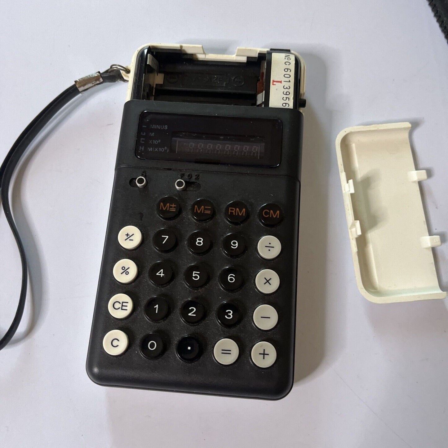 Vintage General Electric Genius 70 Calculator with Case and Manual