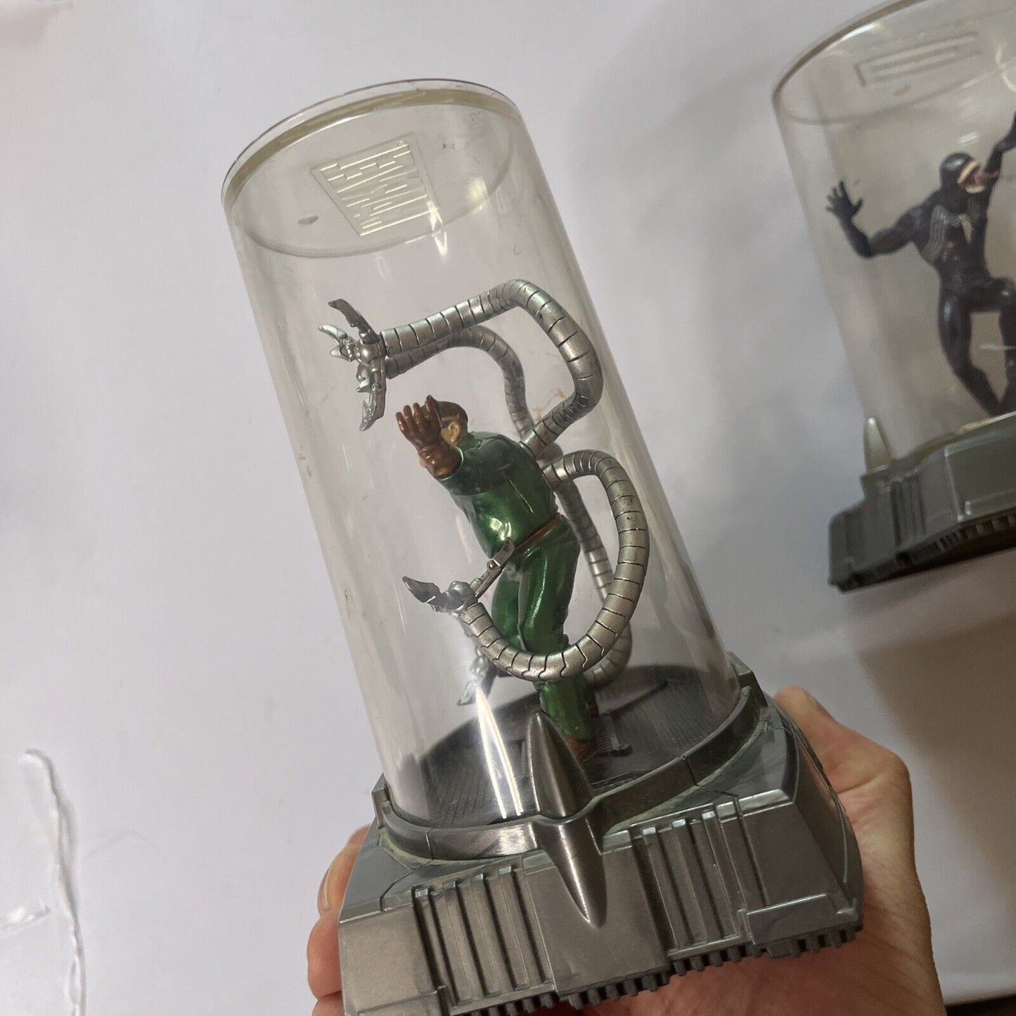 Doctor Octopus 2006 & Venom 2007 4" Action Figure Titanium Series Die Cast
