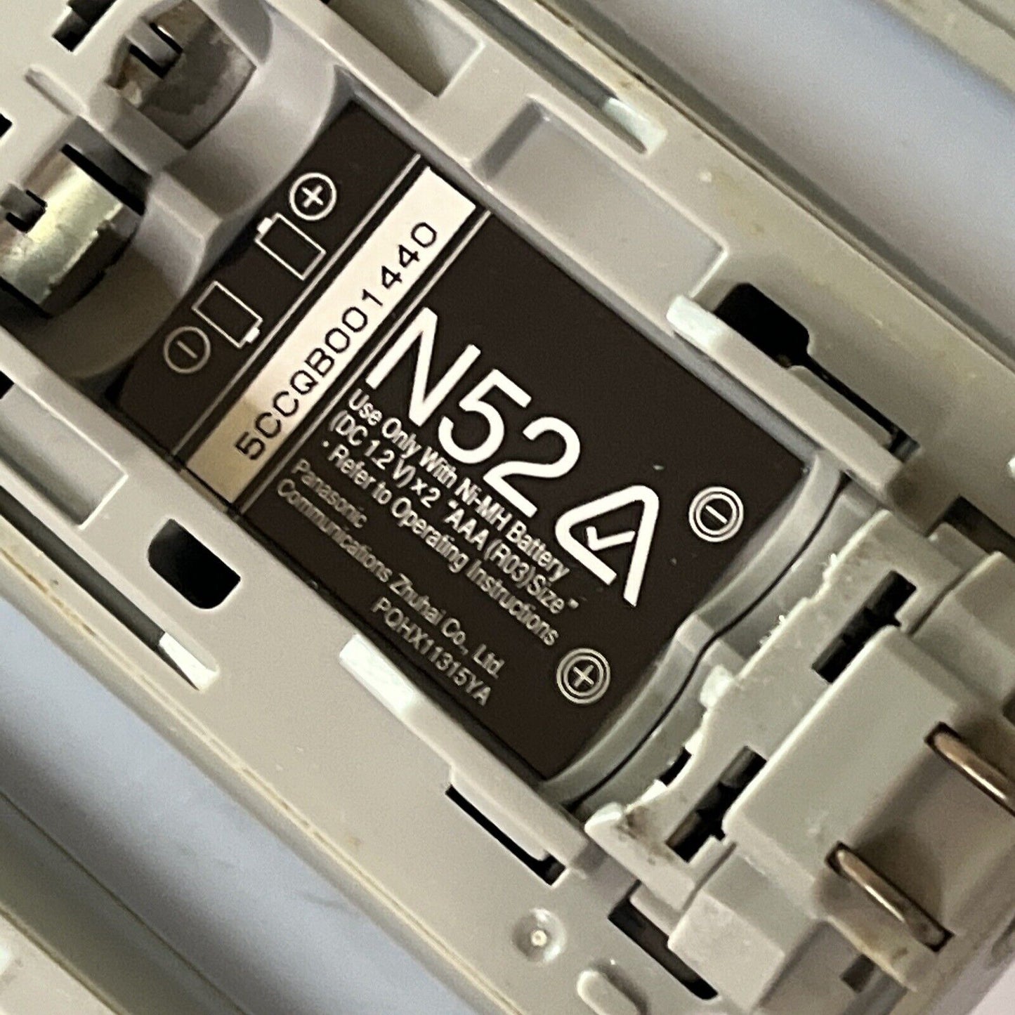 2x Panasonic PQKK10583 Cordless Phone Handset *No Base Station & Batteries*