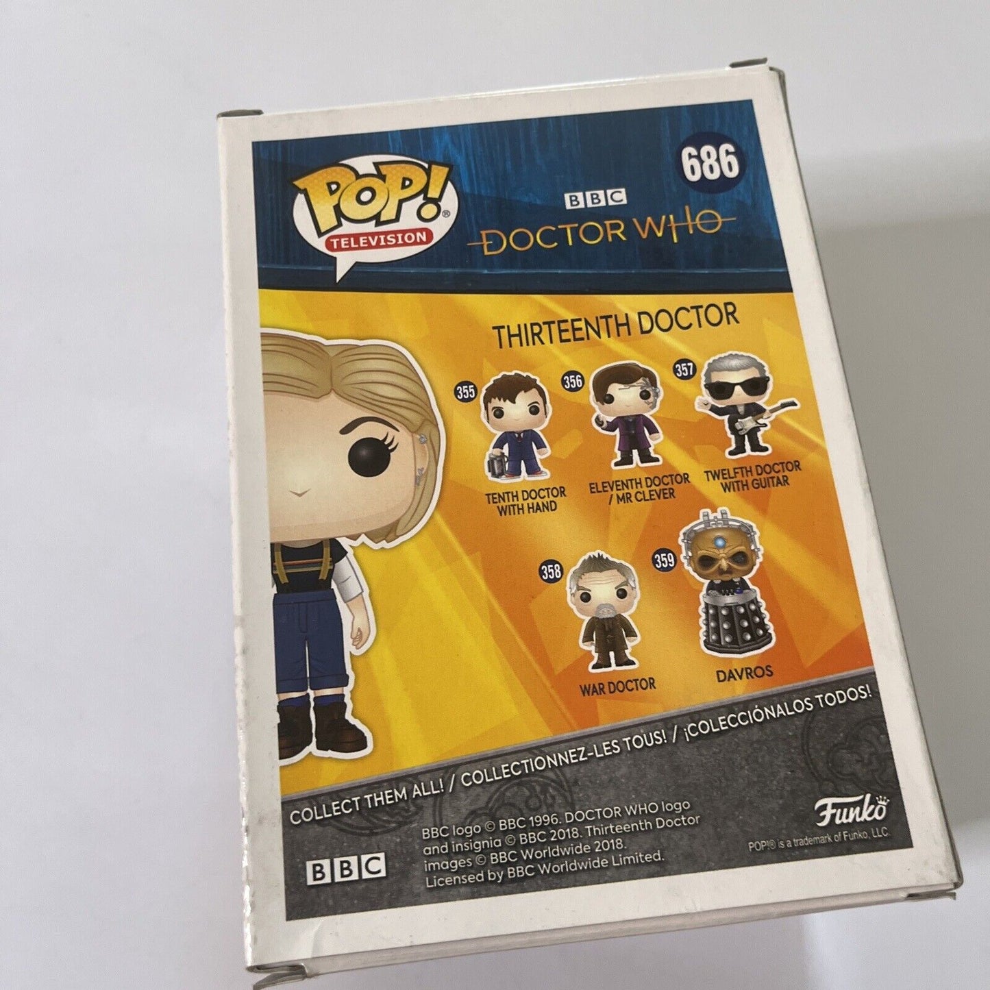 Thirteenth Doctor #686 - Doctor Who Funko Pop! Vinyl 2019 - The 13th Doctor