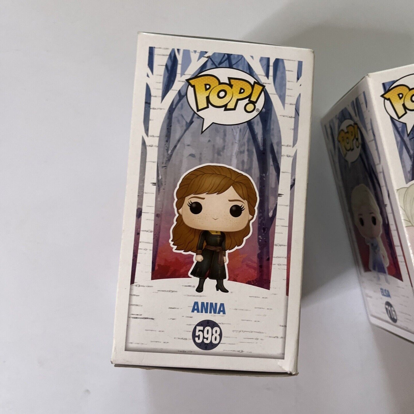 Elsa #716 & Anna #598 Frozen II FUNKO Pop Vinyl Special Edition