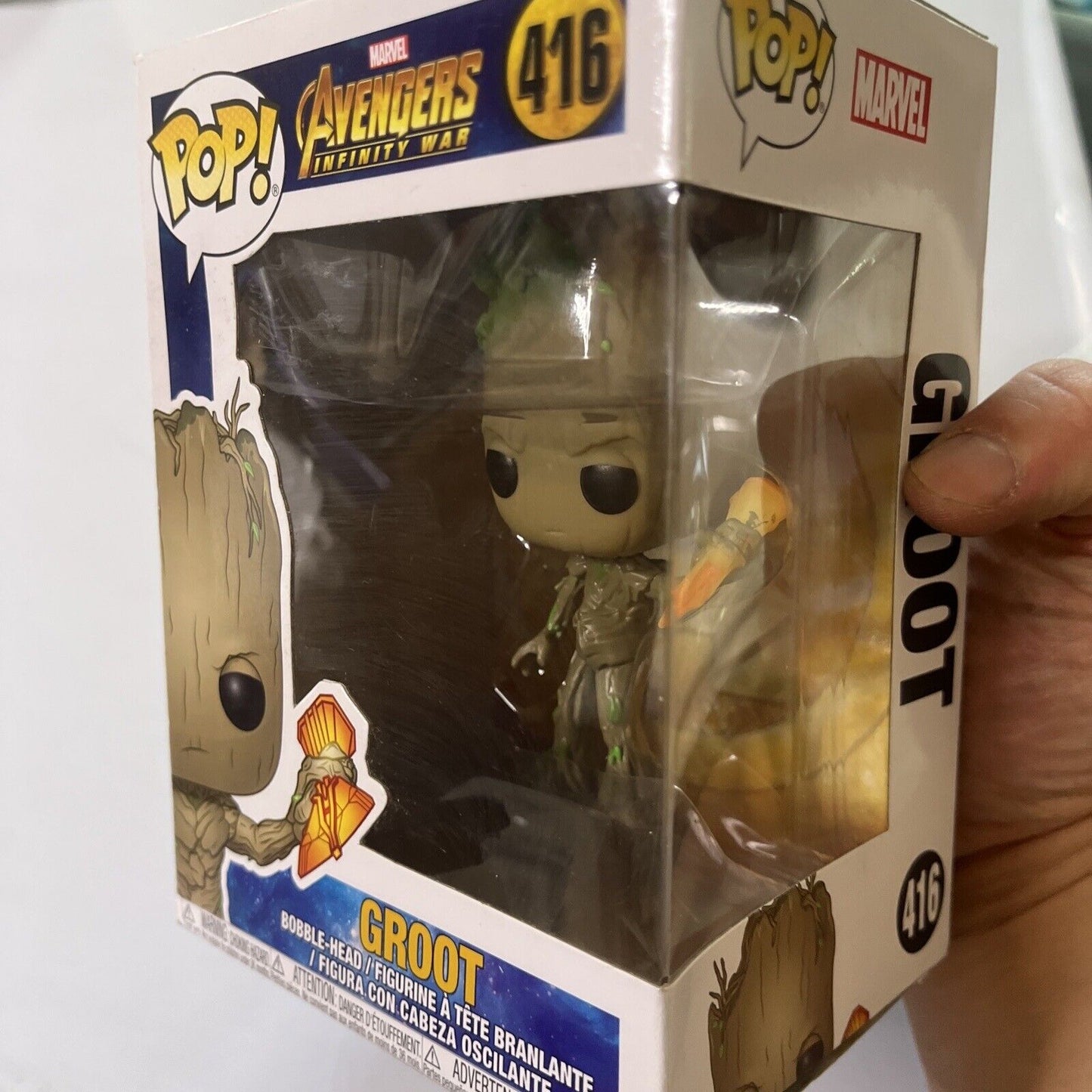 Groot with Stormbreaker Avengers 3: Infinity War Pop! Vinyl Figure #416