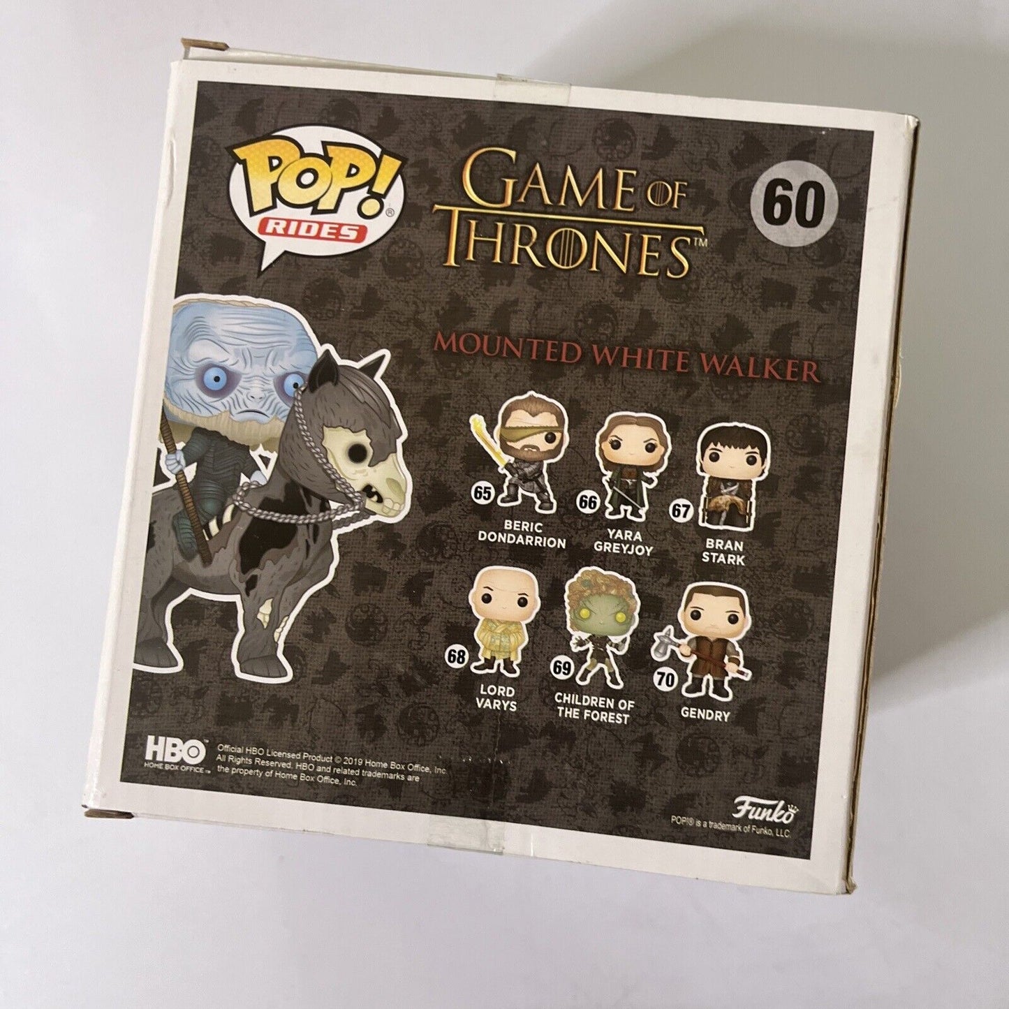 Mounted White Walker #60 - Games of Thrones Funko Pop