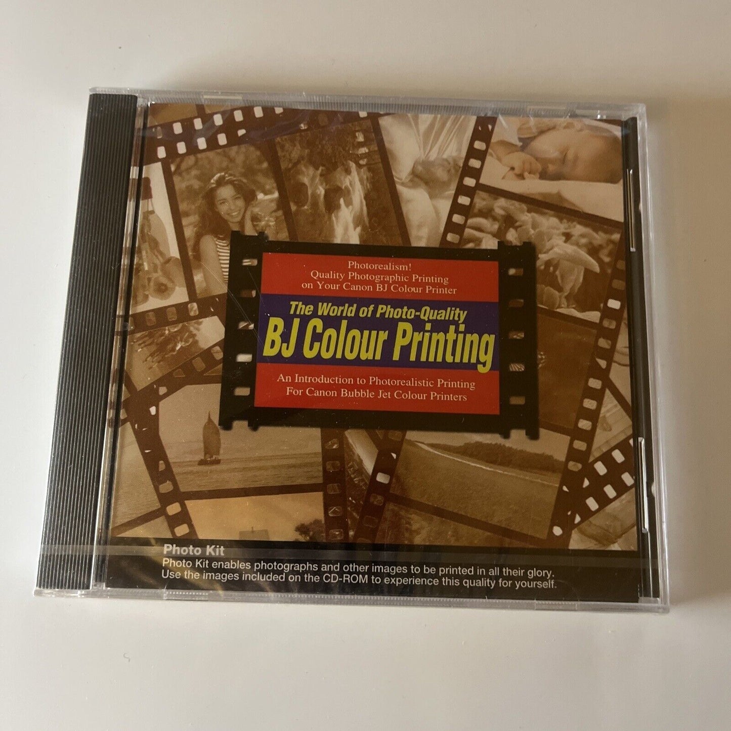 The World Of Photo-Quality BJ Colour Printing PC CDROM Win95 *New Sealed*