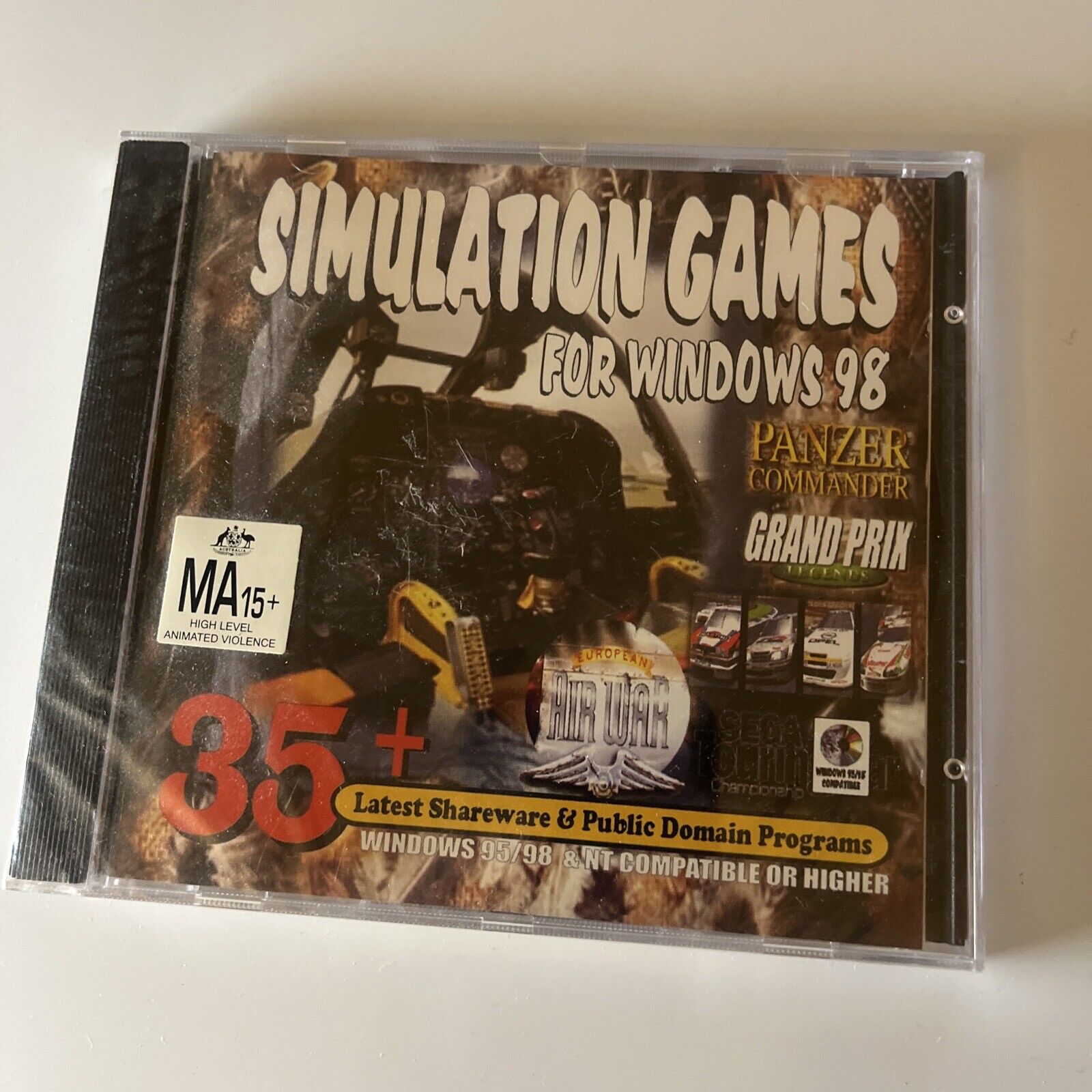 Simulation Games For Windows 98 PC CDROM Win95 *New Sealed* – Retro Unit