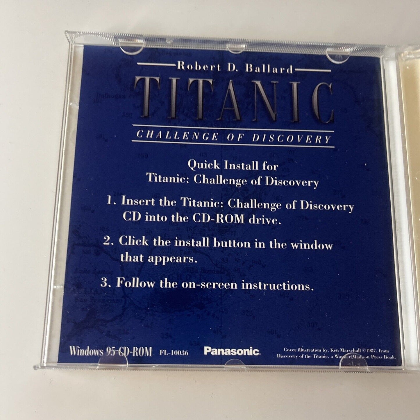 Robert D. Ballard: Titanic - Challenge Of Discovery PC CDROM Win95 Panasonic