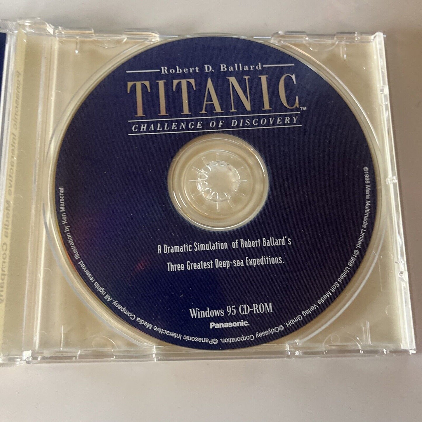 Robert D. Ballard: Titanic - Challenge Of Discovery PC CDROM Win95 Panasonic