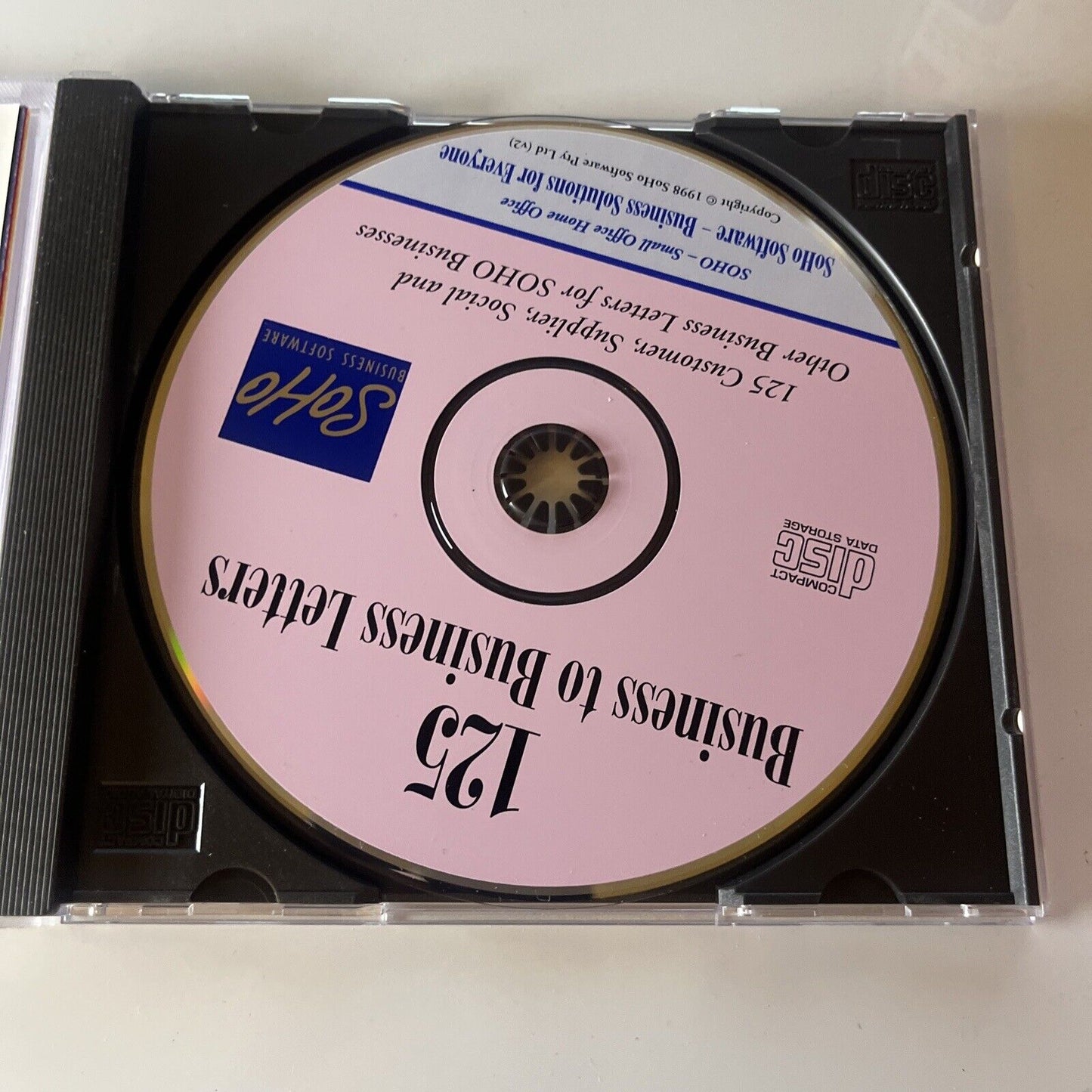 125 Business To Business Letters For Windows PC CDROM 1997 Win95