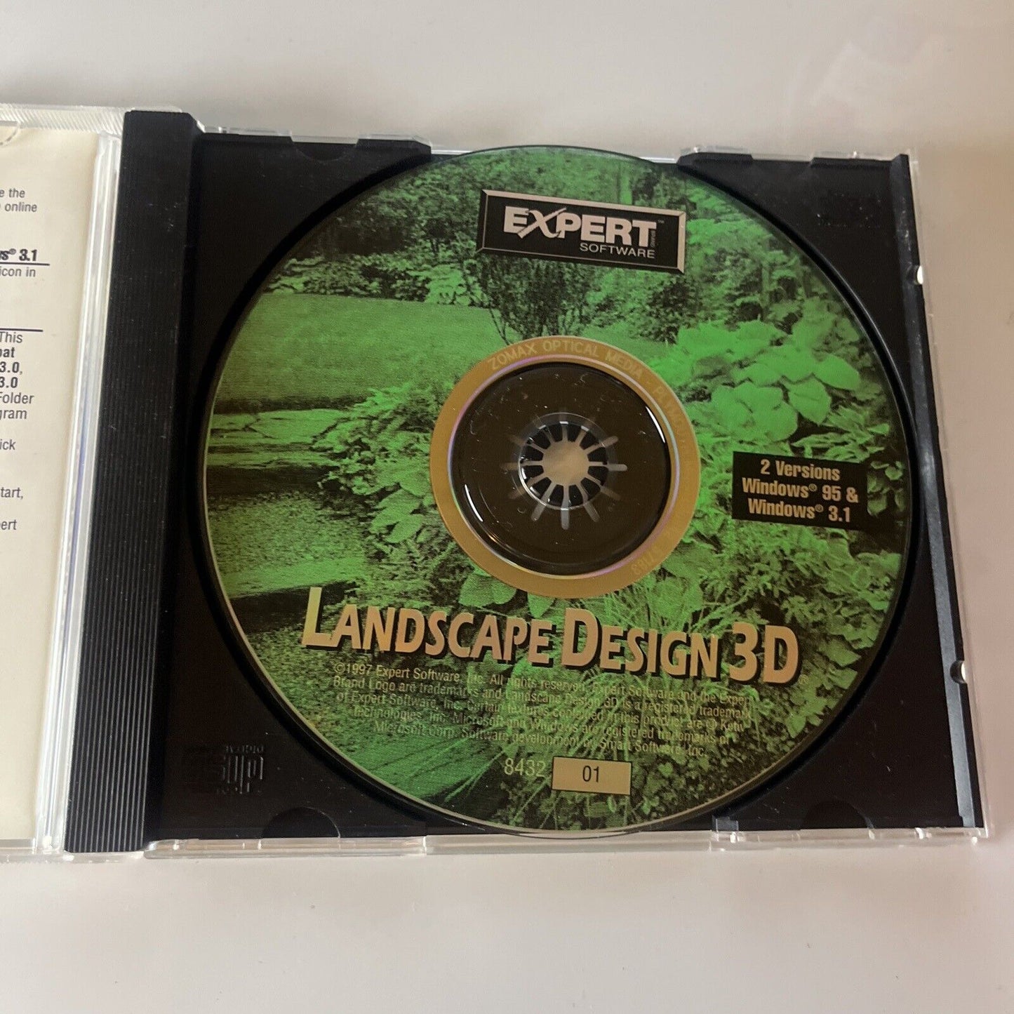 Landscape Design 3D PC CDROM Expert Software Win95