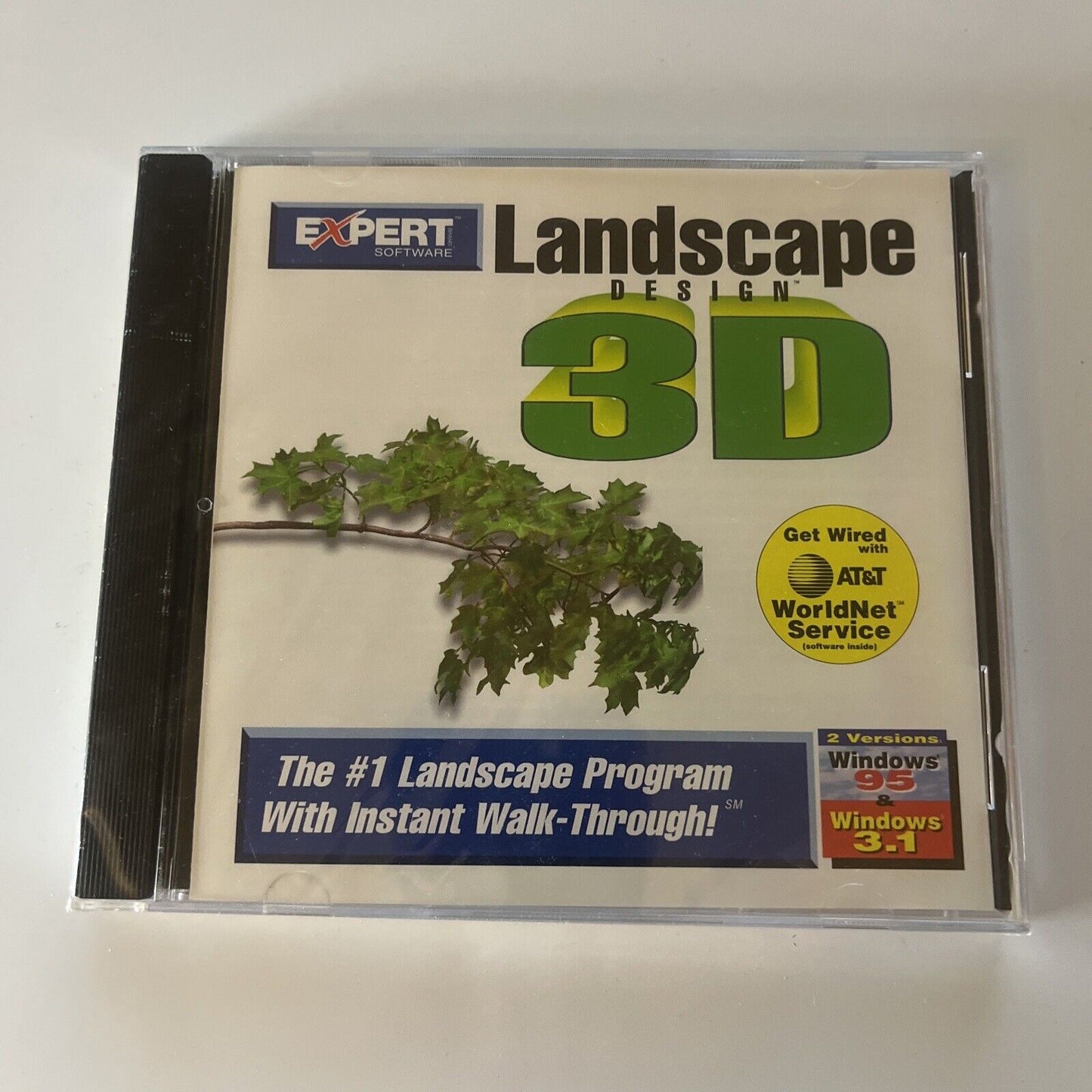 Landscape Design 3D PC CDROM 1996 Win 95 *New Sealed*
