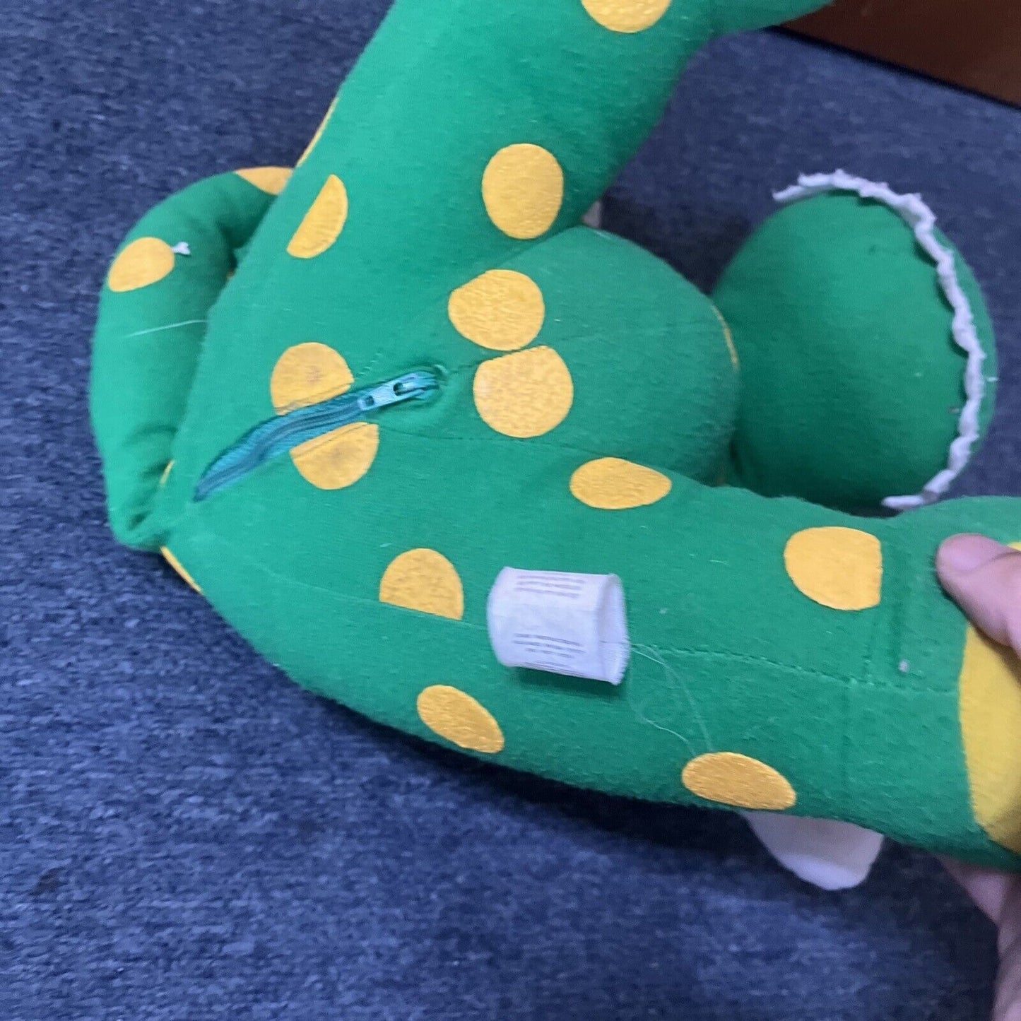 Dorothy The Dinosaur The Wiggles 1997 12" Plush Toy