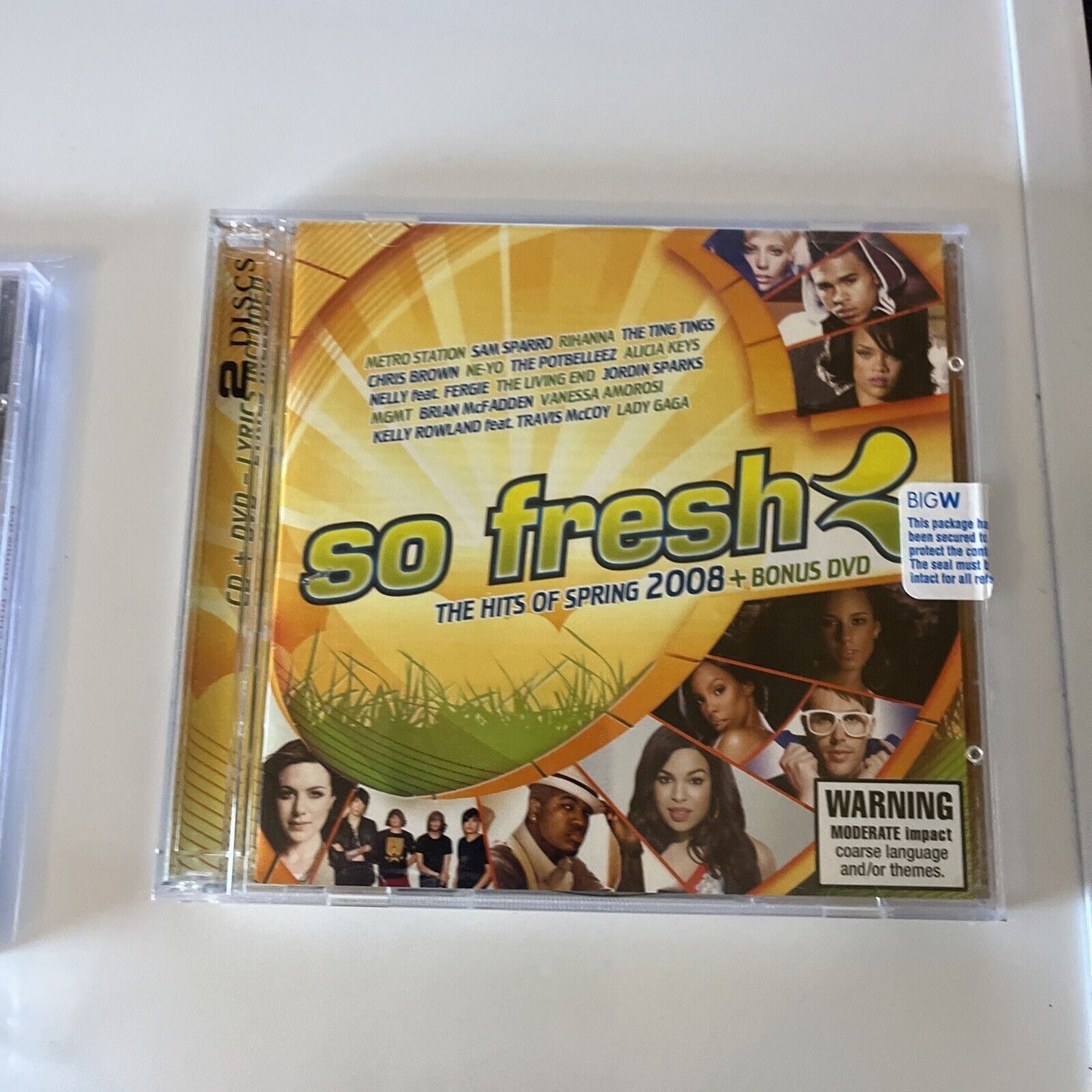 So Fresh - The Hits Of Winter & Summer 2008 (CD + DVD, 4-Disc)
