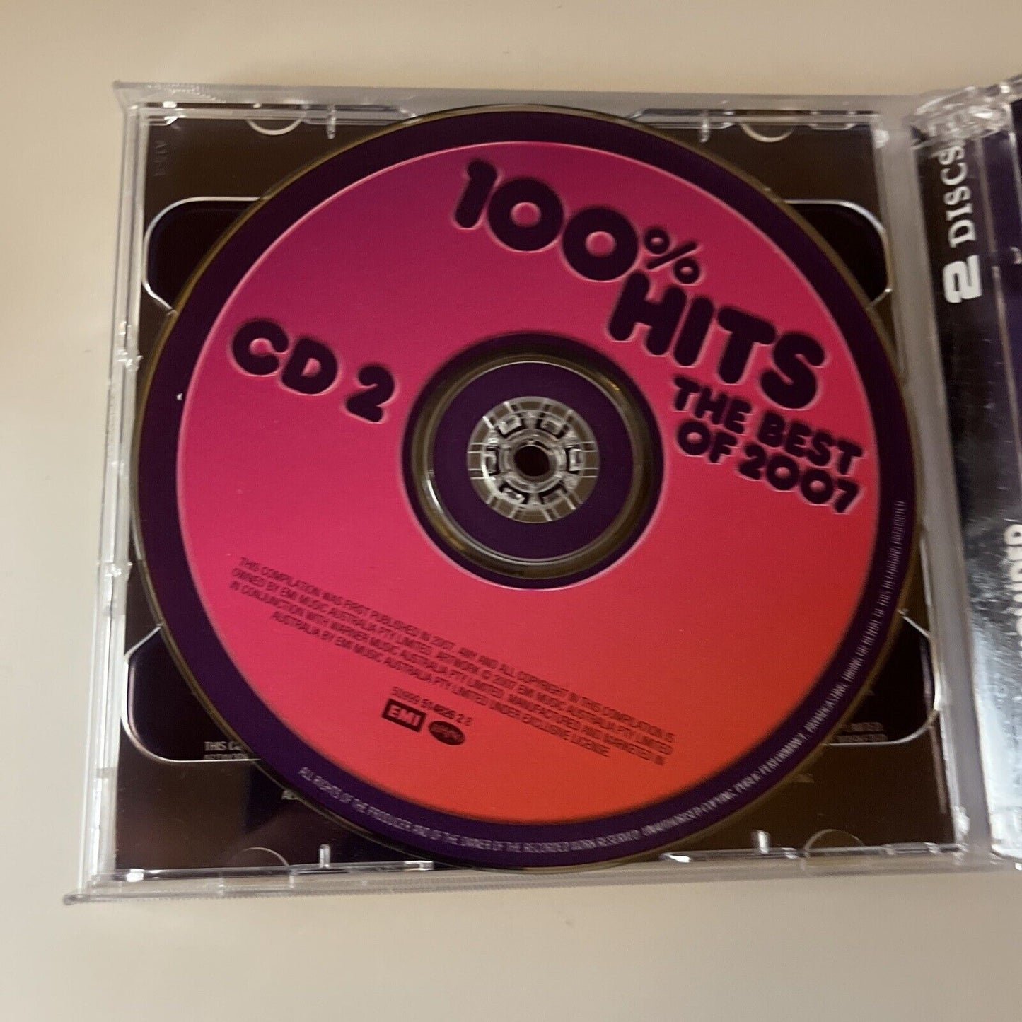100% Hits - The Best Off 2007 (CD, 2-Discs)