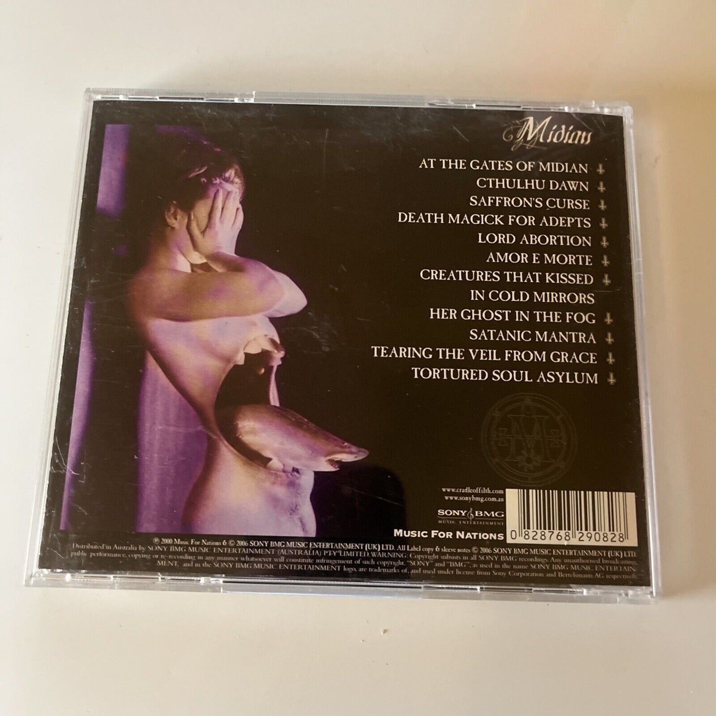 Cradle of Filth - Midian (CD, 2006)