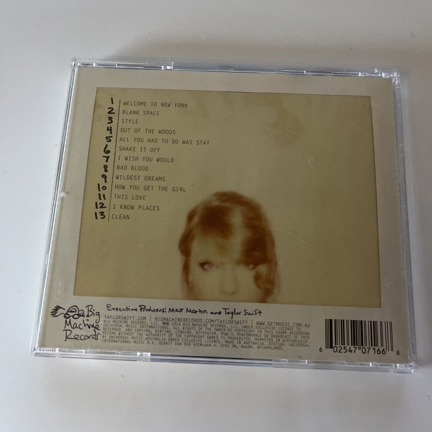 Taylor Swift - 1989 (CD, Oct-2014, Big Machine Records)