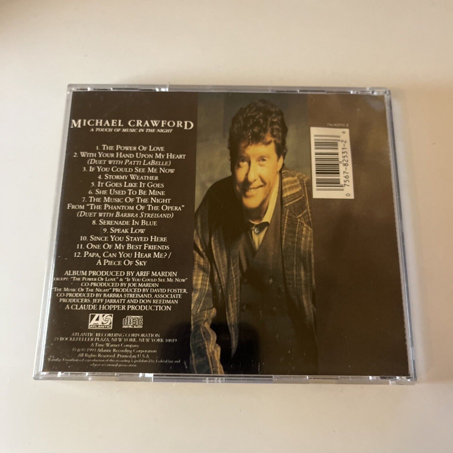 Michael Crawford - Touch of Music in the Night (CD, 1993)