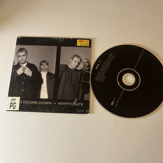 3 Doors Down - Kryptonite (CD, 2000) Single