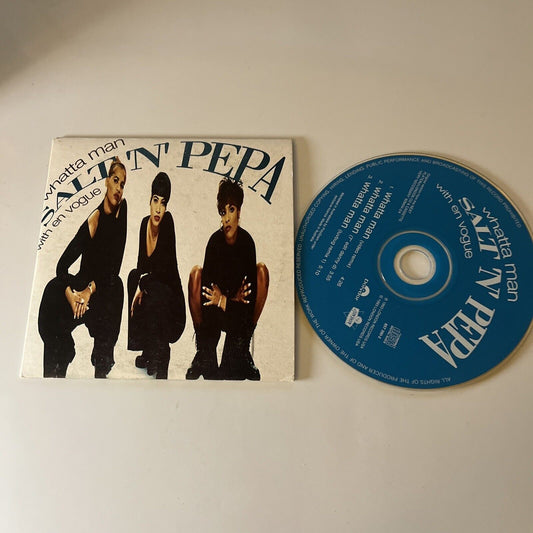Salt 'n' Pepa With En Vogue - Whatta Man (CD, 1993) Card Sleeve