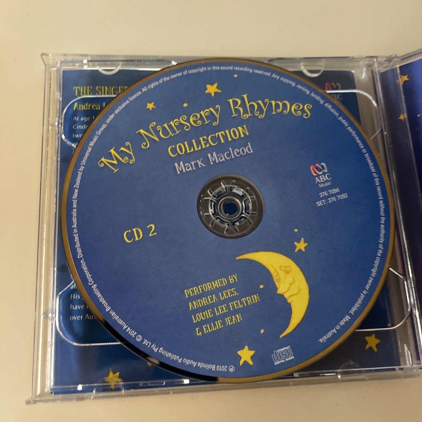 Mark MacLeod - My Nursery Rhymes Collection (CD, 2010, 3-Disc) ABC for Kids