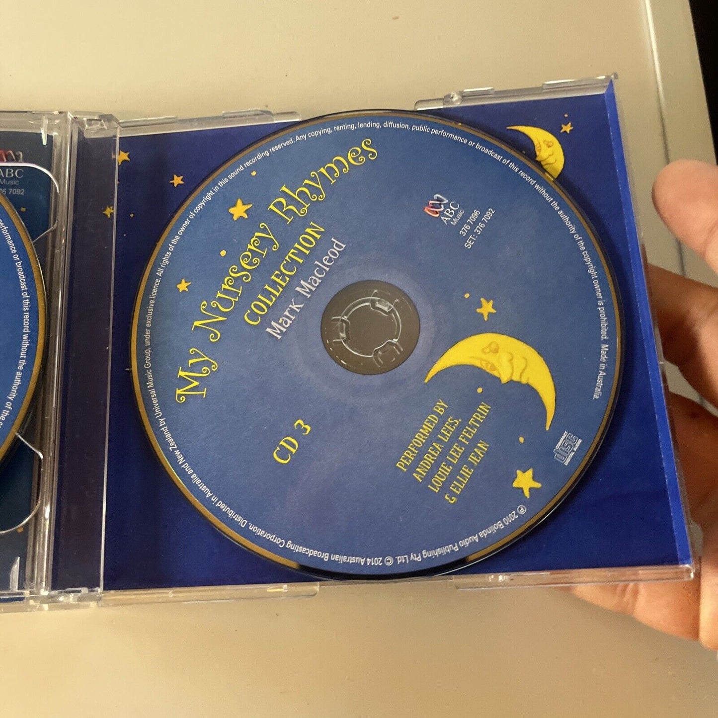 Mark MacLeod - My Nursery Rhymes Collection (CD, 2010, 3-Disc) ABC for Kids