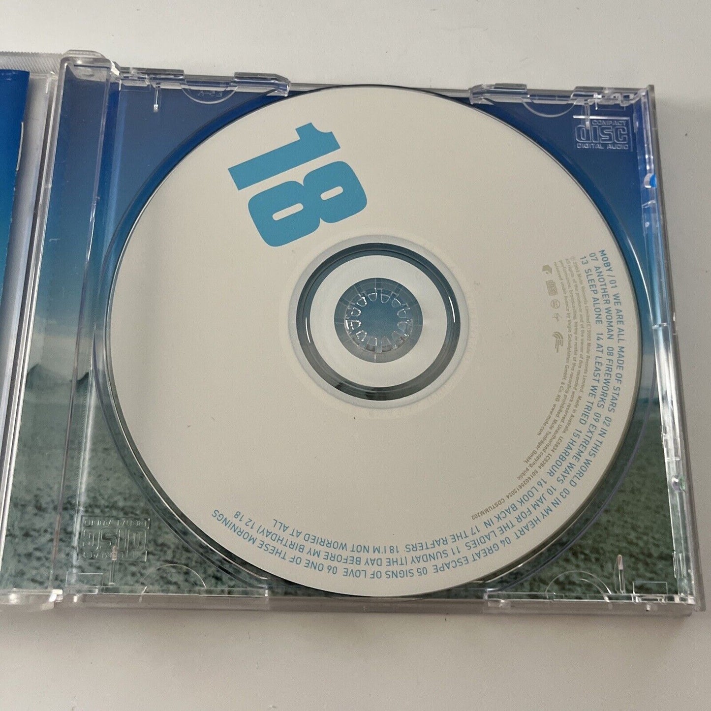 Moby - 18 (CD, 2002)
