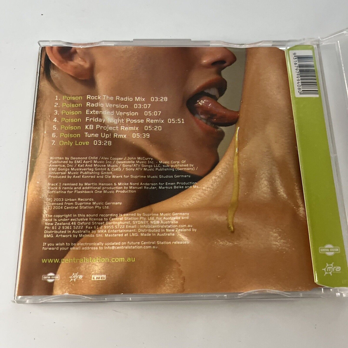 Groove Coverage - Poison (CD, 2005)