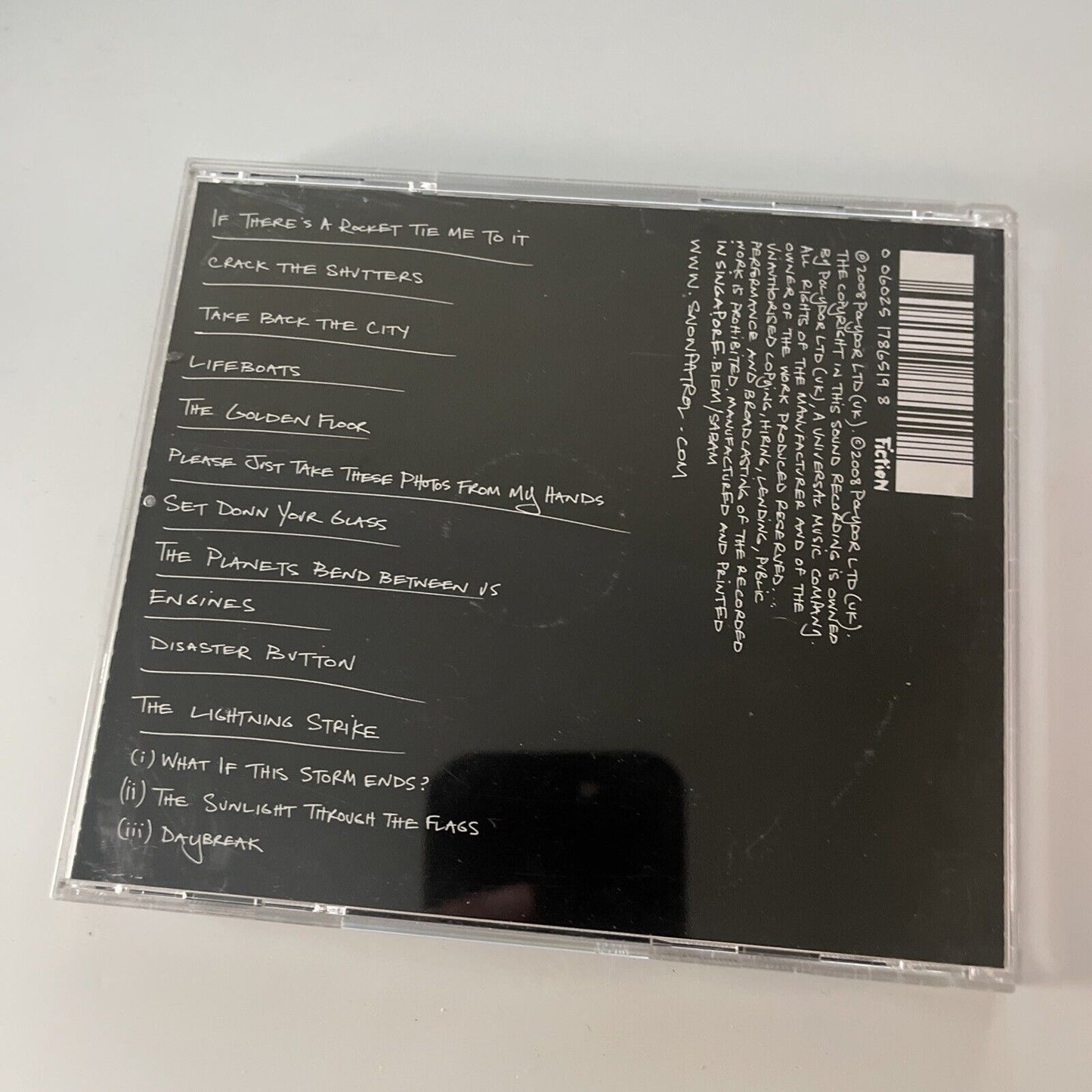 Snow Patrol - A Hundred Million Suns (CD, 2008)