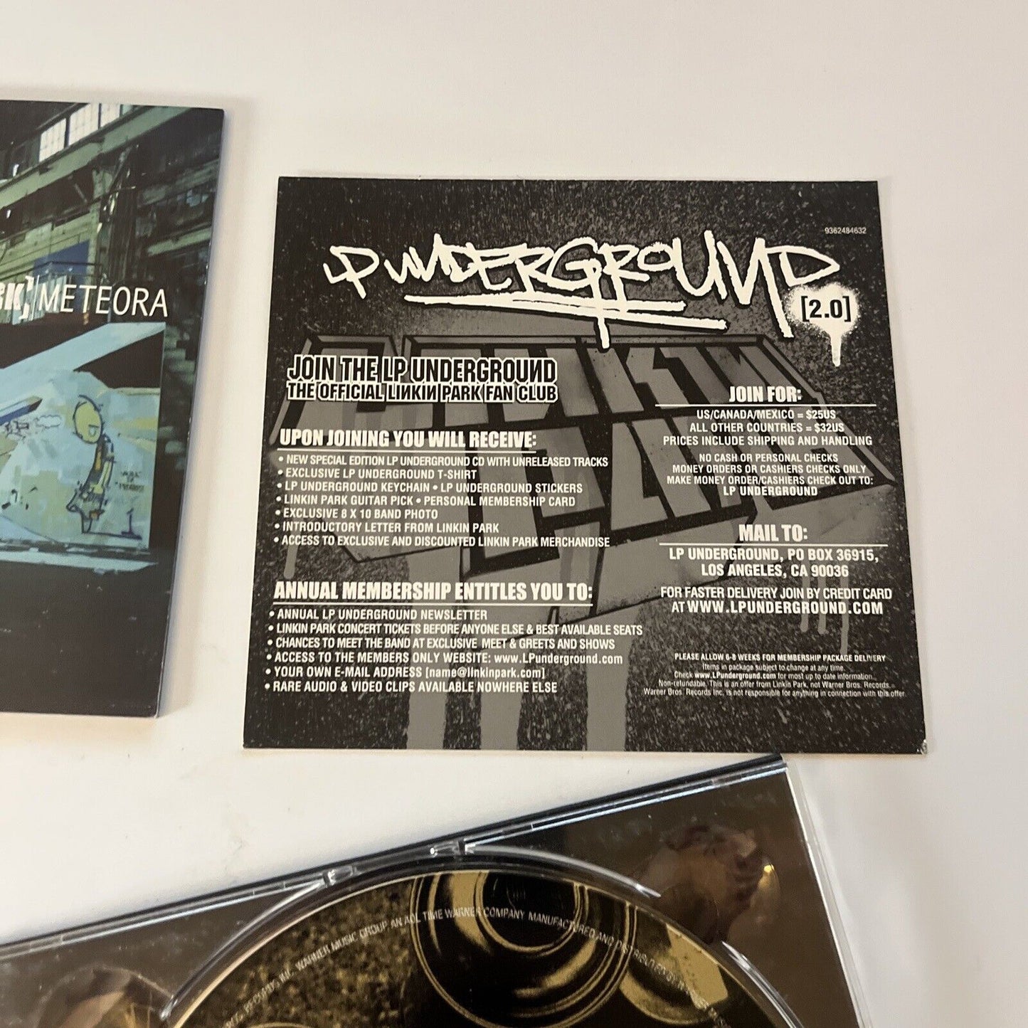 LINKIN PARK - Meteora (CD, 2003) Digipak, Booklet