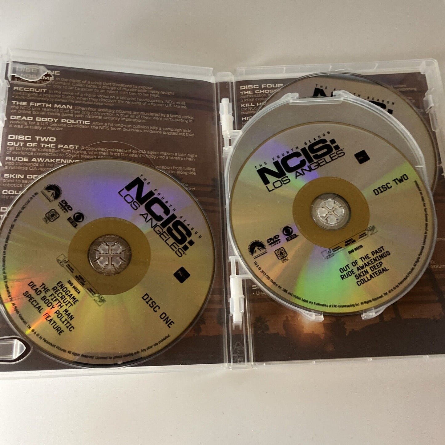 NCIS Los Angeles : Season 4 (DVD, 2012, 6-Disc) Region 4