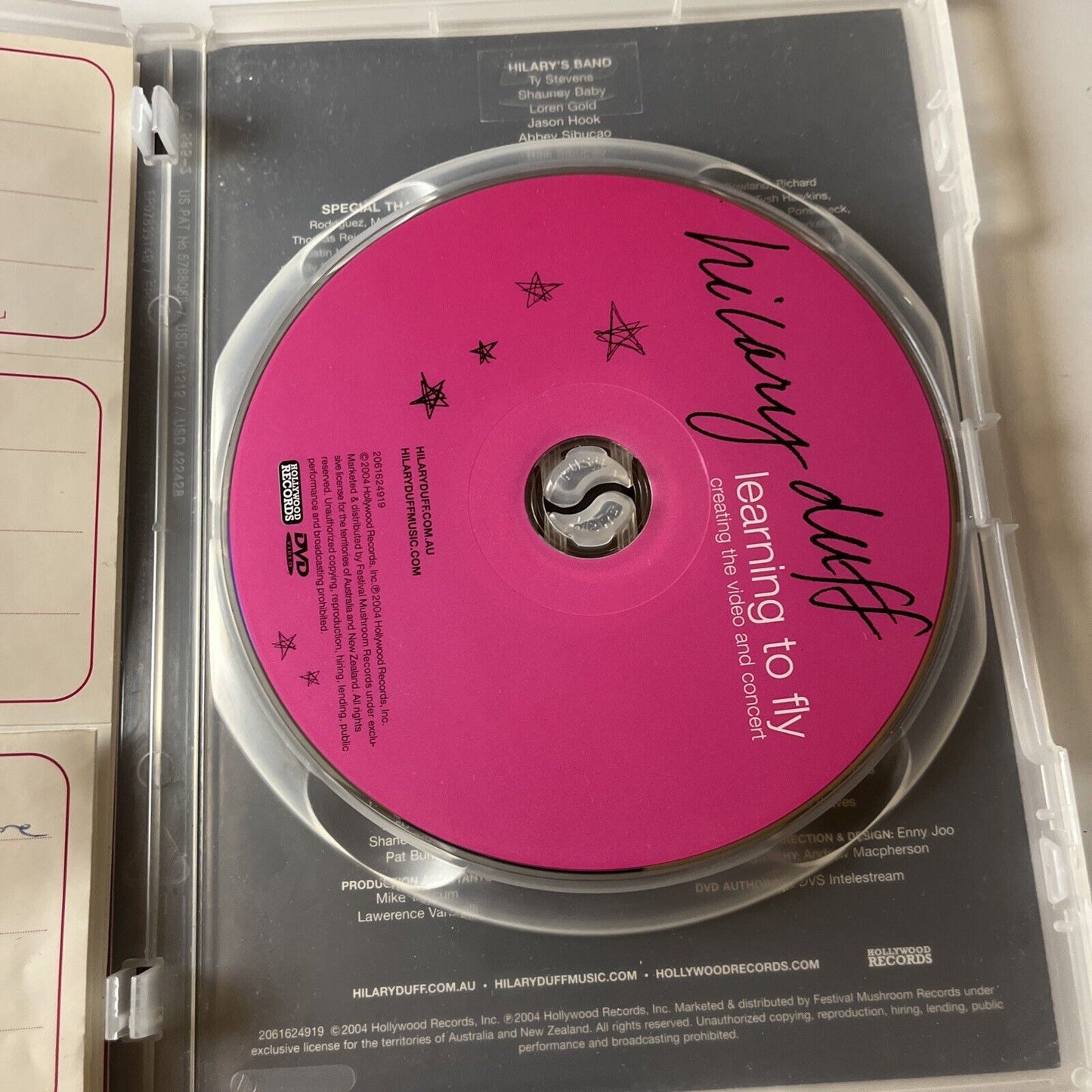 Hilary Duff - Learning To Fly (DVD, 2004)  Region 4