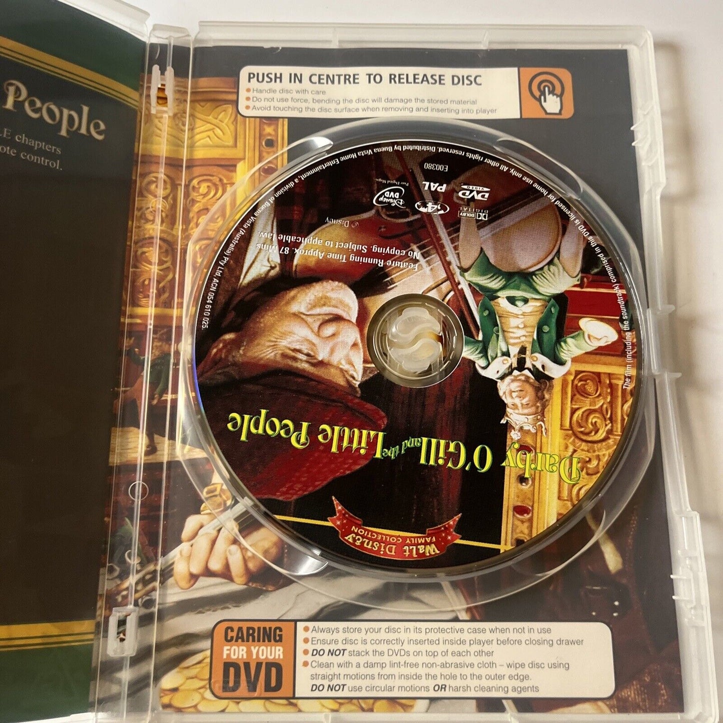 Darby O'Gill And The Little People (DVD, 1959) Sean Connery Disney Film Region 4