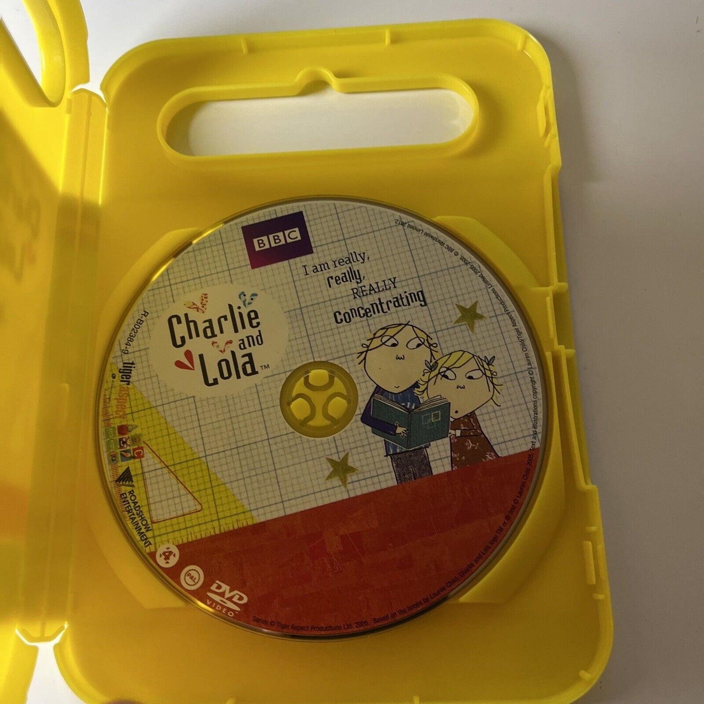 Charlie & Lola - I Am Really, Really, Really Concentrating (DVD, 2011) Region 4