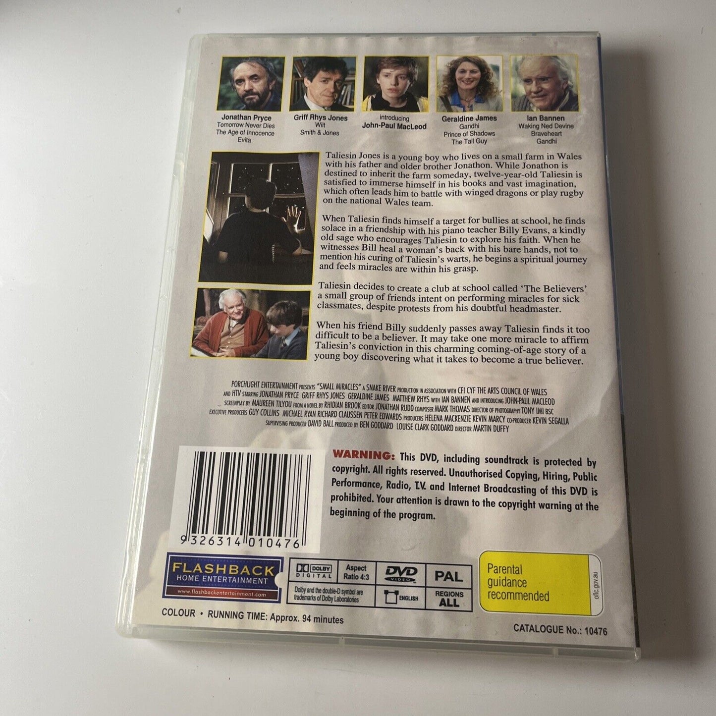 Small Miracles (DVD, 2000) John-Paul MacLeod, Griff Rhys-Jones  All Regions NEW