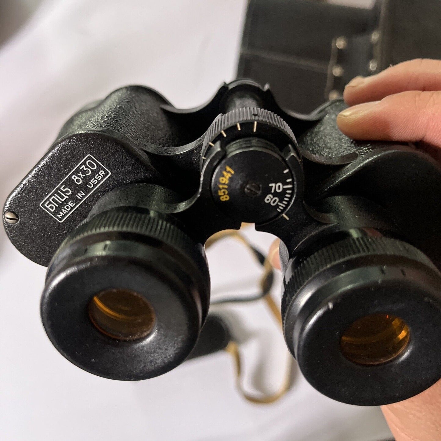 БПЦ5 8х30М BPC5 Binocular Made In USSR With Case