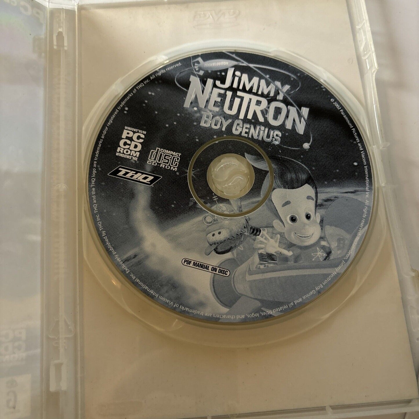 Jimmy Neutron Boy Genius PC CDROM Windows Game