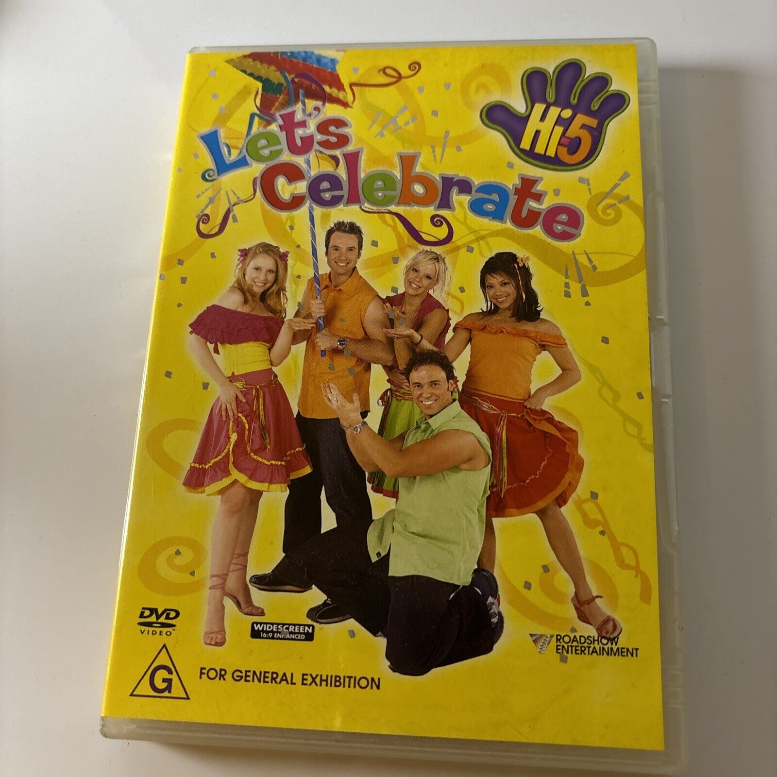 Hi-5 Let's Celebrate (dvd, 2002) Region 4 – Retro Unit