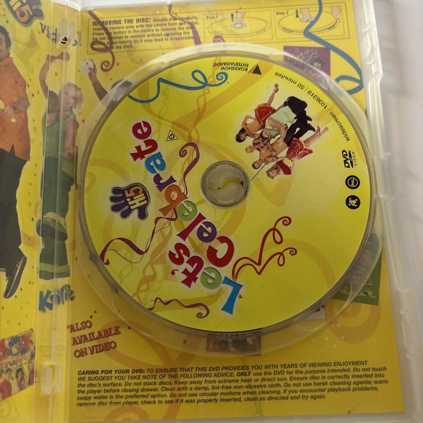 Hi-5 Let's Celebrate (DVD, 2002) Region 4