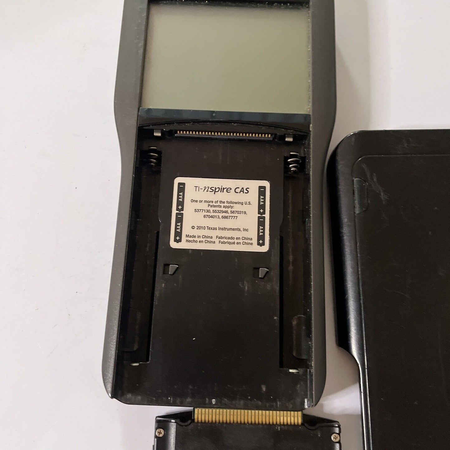 Texas Instruments Ti-nspire Cas *Works But Missing Lithium Battery & Lid*