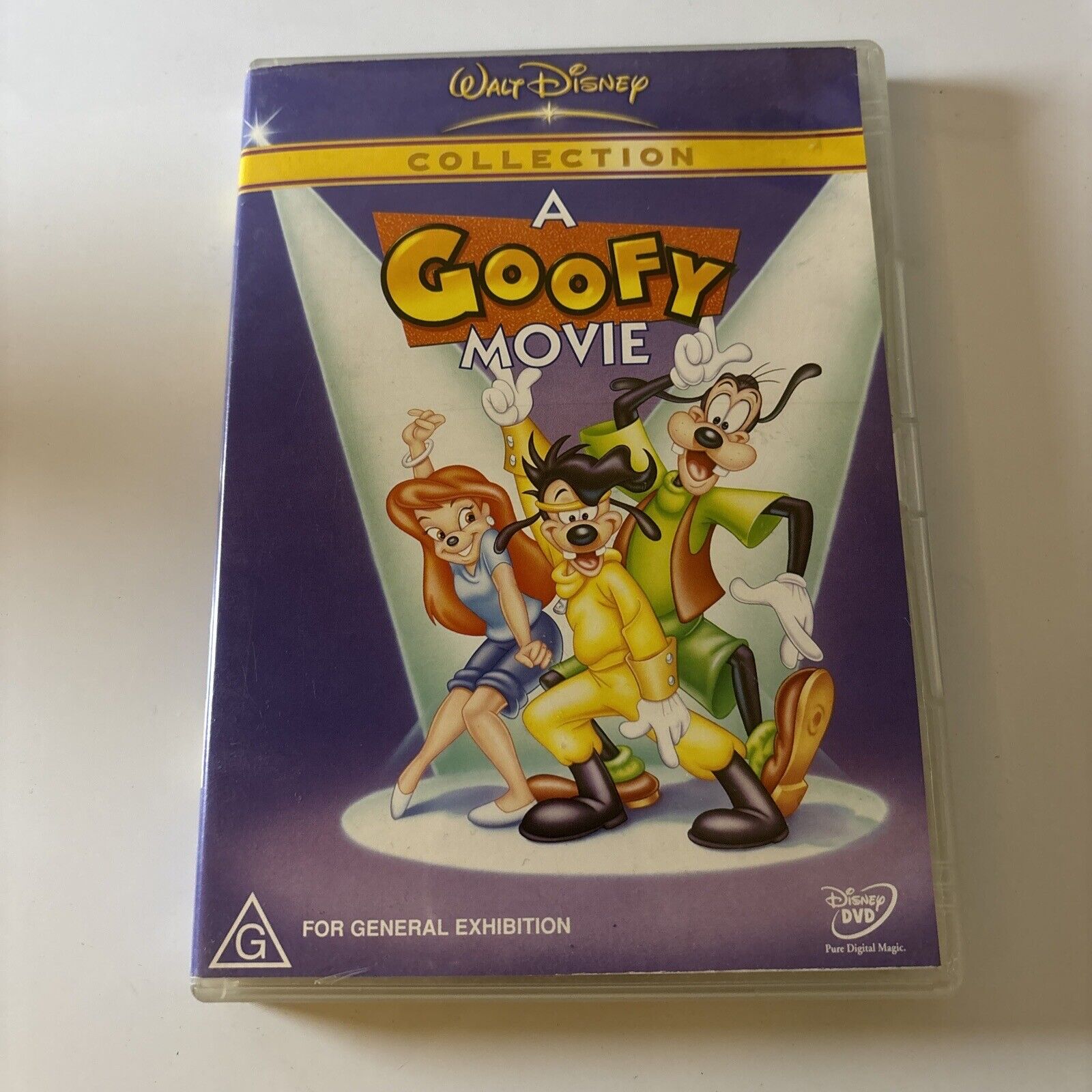 A Goofy Movie DVD 1996 Walt Disney Region 4 Retro Unit