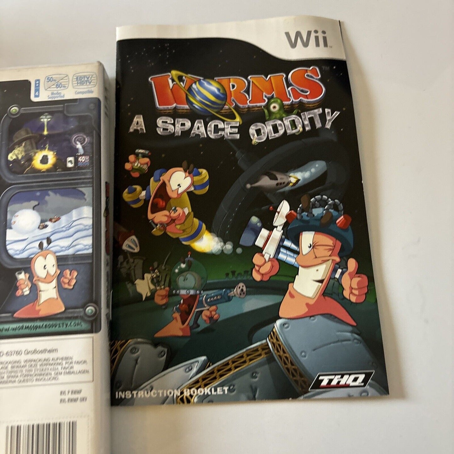 Worms - A Space Oddity - Nintendo Wii - With Manual PAL