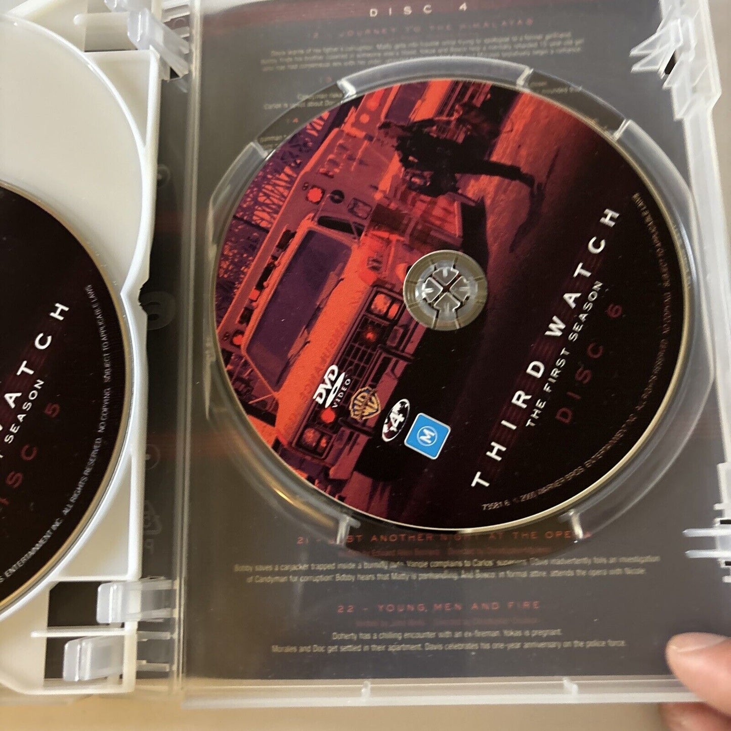 Third Watch : Season 1 (DVD, 1999, 6-Disc) Anthony Ruivivar, Region 4